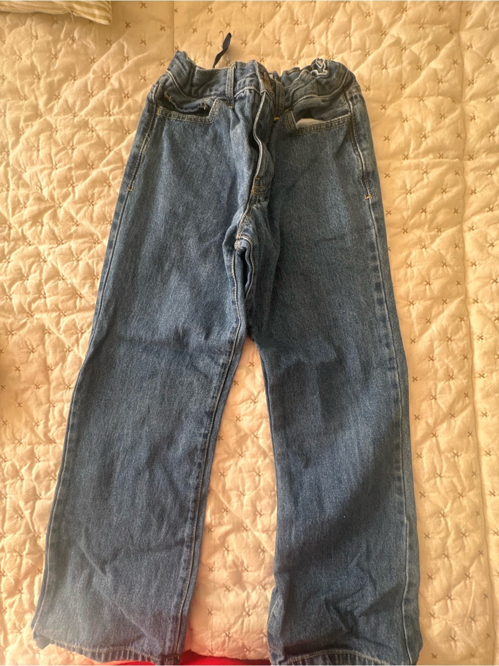 Girls wide leg/ Straight-Leg Jeans